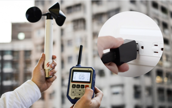 wind speed crane anemometer
