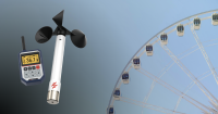 WR-3 Plus wireless anemometer has been utilized at the Palanga Ferris Wheel in Lithuania to ensure wind safety during its operations.